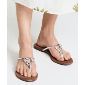 Jeffrey Campbell Malia Infinity Knot Slip on Sandal